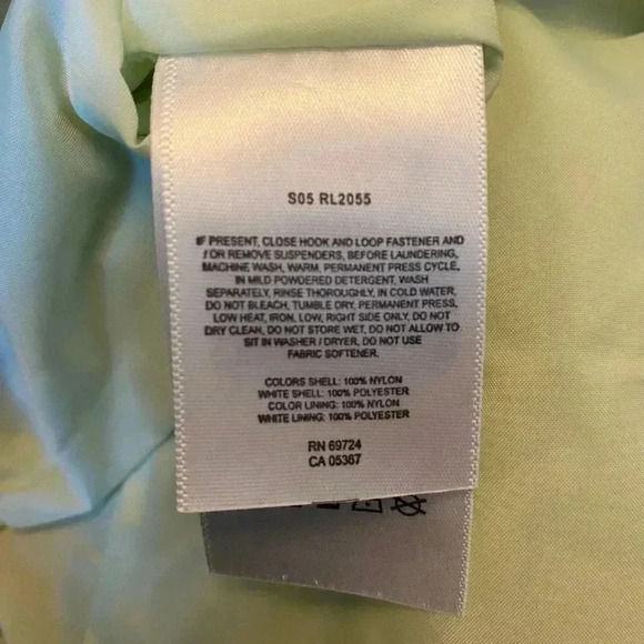 Columbia Womens Rain Jacket color Lime Green size Small RN #69724 - Picture 5 of 5